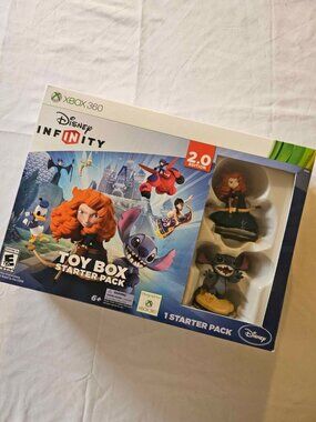 NIB Disney Infinity 2.0 Edition Toy Box Starter Pack Xbox 360 (Merida & Stitch)